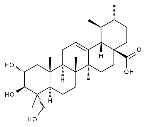 Asiatic acid Structure