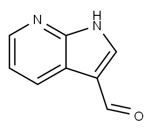 7-AZAINDOLE-3-CARBOXALDEHYDE Structure