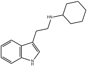 N-[2-(1H-indol-3-yl)ethyl]cyclohexanamine Structure