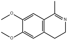 1-METHYL-6,7-DIMETHOXY-3,4-DIHYDROISOQUINOLINE Structure