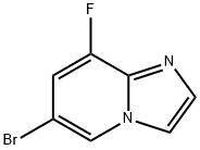 6-Bromo-8-fluoroimidazo[1,2-a]pyridine Structure