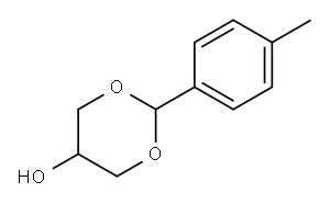2-(4-methylphenyl)-1,3-dioxan-5-ol Structure