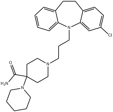 Clocapramine Structure