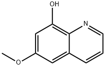 6-Methoxy-8-quinolinol Structure