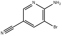 2-Amino-3-bromo-5-cyanopyridine Structure