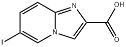 6-IODO-IMIDAZO[1,2-A]PYRIDINE-2-CARBOXYLIC ACID Structure