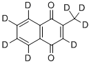 2-METHYL-1,4-NAPHTHOQUINONE-D8 Structure