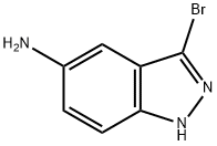 5-AMINO-3-BROMO (1H)INDAZOLE Structure