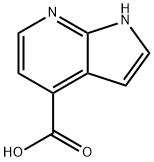 1H-PYRROLO[2,3-B]PYRIDINE-4-CARBOXYLIC ACID Structure