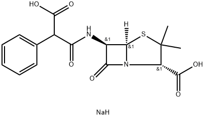 Carbenicillin disodium Structure