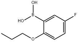 5-FLUORO-2-PROPOXYPHENYLBORONIC ACID Structure