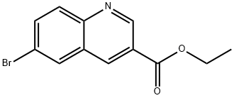 ETHYL 6-BROMOQUINOLINE-3-CARBOXYLATE Structure