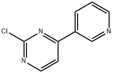4-(3-Pyridyl)-2-chloropyrimidine Structure