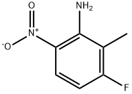 2-AMINO-6-FLUORO-3-NITROTOLUENE Structure
