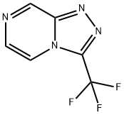 3-(Trifluoromethyl)-1,2,4-triazolo[4,3-a]pyrazine Structure