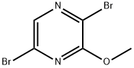 2,5-DIBROMO-3-METHOXYPYRAZINE Structure