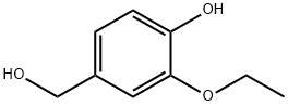 3-ETHOXY-4-HYDROXYBENZYL ALCOHOL Structure