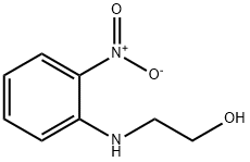 2-Nitro-N-hydroxyethyl aniline Structure