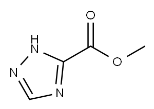Methyl 1,2,4-triazole-3-carboxylate  Structure
