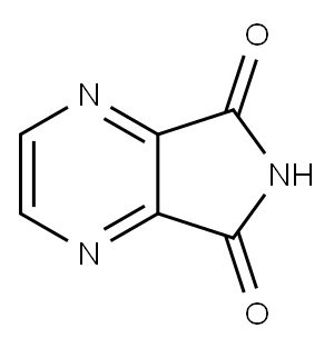 PYRAZINE-2,3-DICARBOXYLICACIDIMIDE Structure