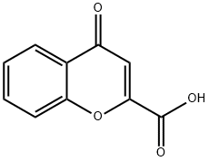 4-Oxo-4H-1-benzopyran-2-carboxylic acid Structure