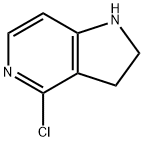 4-chloro-2,3-dihydro-1H-pyrrolo[3,2-c]pyridine Structure