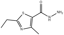 2-ETHYL-4-METHYL-THIAZOLE-5-CARBOXYLIC ACID HYDRAZIDE Structure