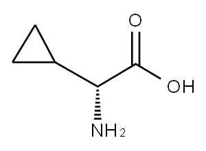 D-Cyclopropylglycine Structure