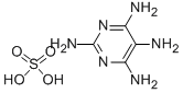 2,4,5,6-Tetraaminopyrimidine sulfate Structure