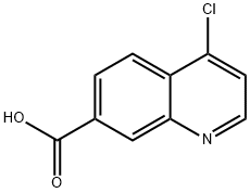 4-chloroquinoline-7-carboxylic acid Structure