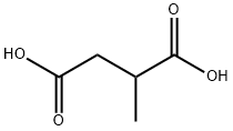 2-Methylsuccinic acid Structure