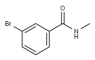 3-Bromo-N-methylbenzamide 98% Structure