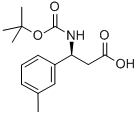 Boc-3-Methyl-D-beta-phenylalanine Structure