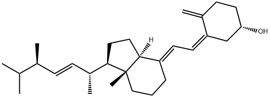 Vitamin D2 Structure