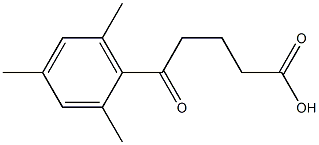 5-(2,4,6-TRIMETHYLPHENYL)-5-OXOVALERIC ACID Structure