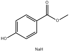 Sodium methylparaben Structure