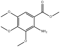 Methyl 2-amino-3,4,5-trimethoxybenzoate Structure