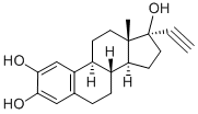 2-hydroxyethynylestradiol Structure