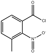 3-methyl-2-nitrobenzoyl chloride Structure