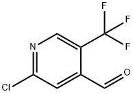 2-CHLORO-5-(TRIFLUOROMETHYL)-PYRIDINE-4-CARBOXALDEHYDE Structure