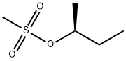 Methanesulfonic acid,(1S)-1-methylpropyl ester Structure