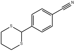 4-(1,3-Dithian-2-yl)benzonitrile, 97% Structure