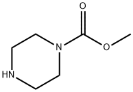 METHYL PIPERAZINE-1-CARBOXYLATE Structure