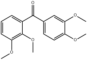 2,3,3',4'-TETRAMETHOXYBENZOPHENONE Structure