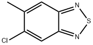 5-CHLORO-6-METHYL-2,1,3-BENZOTHIADIAZOLE Structure
