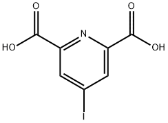 4-Iodopyridine-2,6-dicarboxylic acid Structure