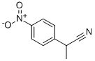 2-(4-Nitrophenyl)propiononitrile Structure