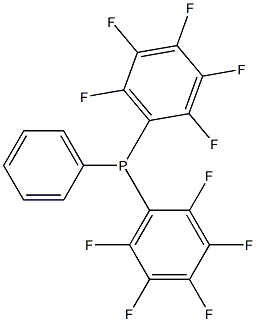 BIS(PENTAFLUOROPHENYL)PHENYLPHOSPHINE Structure