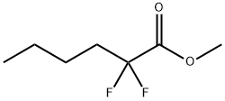 Methyl 2,2-difluorohexanoate Structure