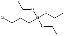 3-Chloropropyltriethoxysilane Structure